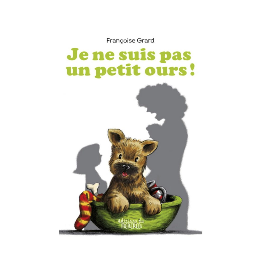 Illustration de l’album Je ne suis pas un petit ours – livre jeunesse drôle et attendrissant.